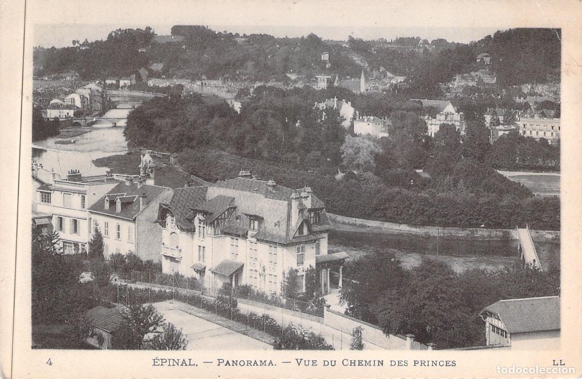 Postkarten: Tarjeta Postal Panorama de &Eacute;pinal - Vista del Camino de los Pr&iacute;ncipes