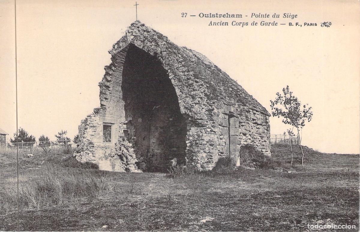Postkarten: Postal Ouistreham, Francia - Pointe du Si&egrave;ge - Ancien Corps de Garde