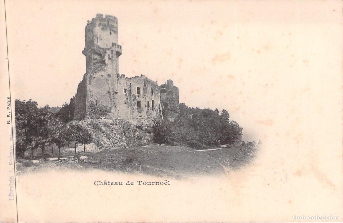 Cartes Postales: Postal del Castillo de Tourno&euml;l en Francia, arquitectura medieval