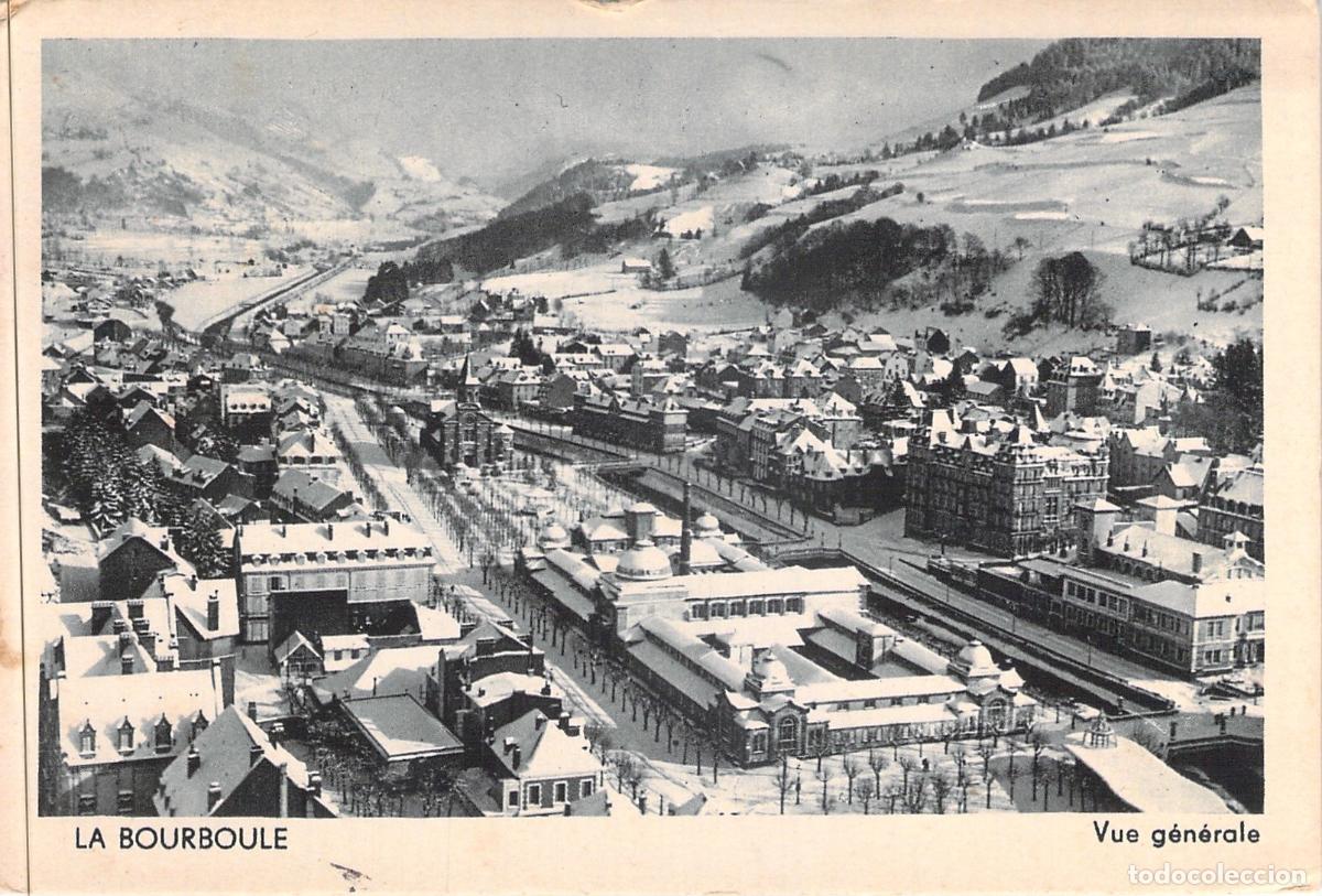 Postales: Postal de La Bourboule, Francia - Vista General y Arquitectura