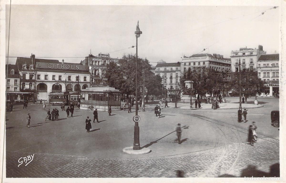 Postales: Postal de Le Mans - Place de la R&eacute;publique, Francia