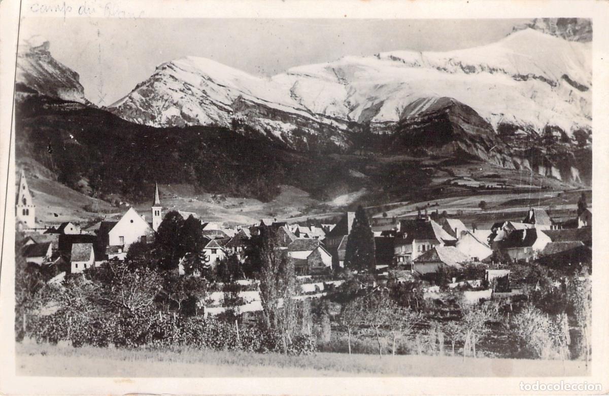 Postales: Postal de Mens y el Monte Obiou en los Alpes Franceses