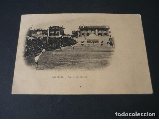 Postais: BIARRITZ FRANCIA POSTAL FRONTON JUEGO DE PELOTA PELOTARIS
