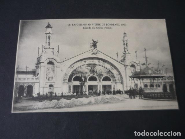 Postales: BURDEOS FRANCIA EXPOSICION MARITIMA POSTAL - Foto 1