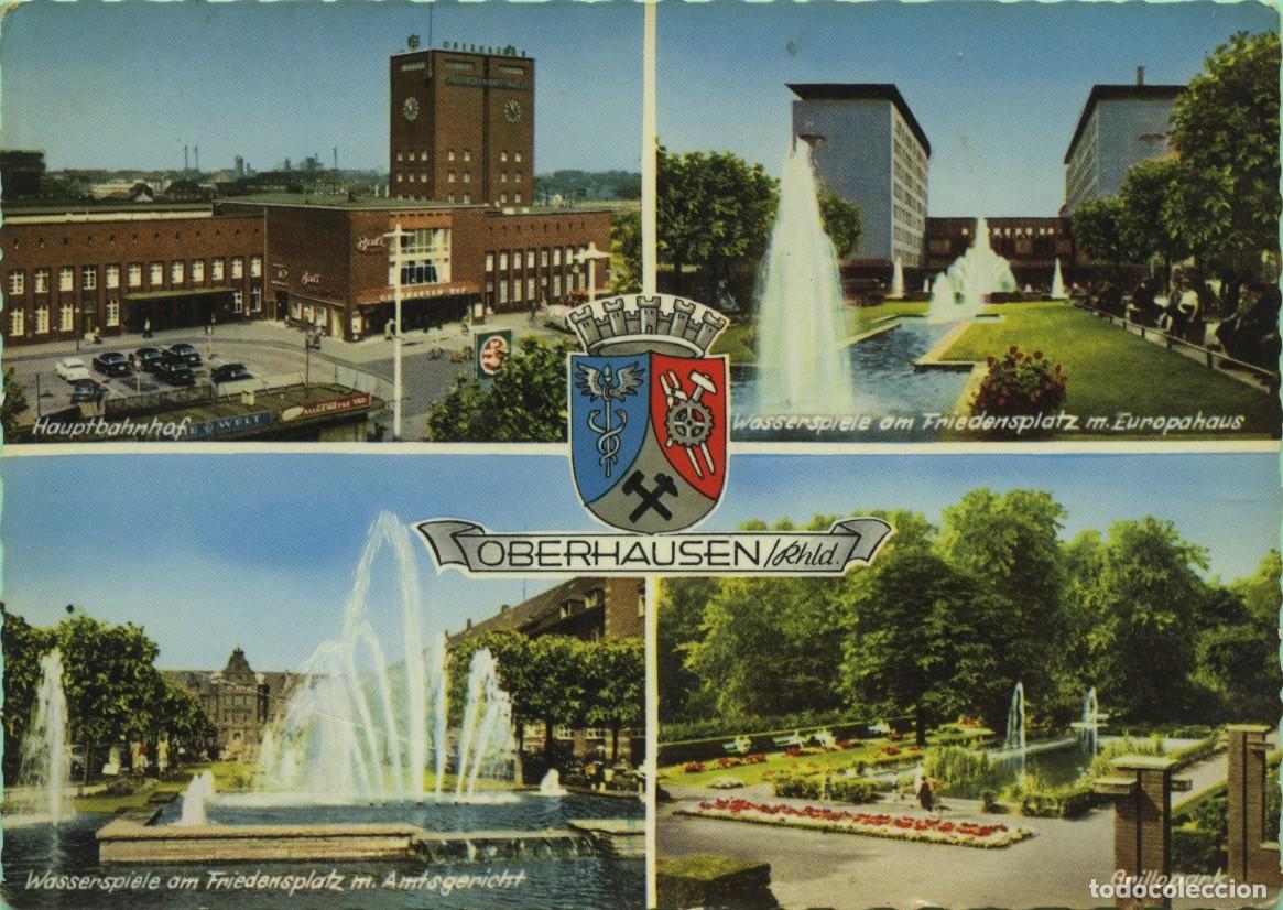 Postcards: N&ordm; Obn 509-62/3-OBERHAUSEN. Alemania. Diversos aspectos. Sin circular. ED. CEKADE