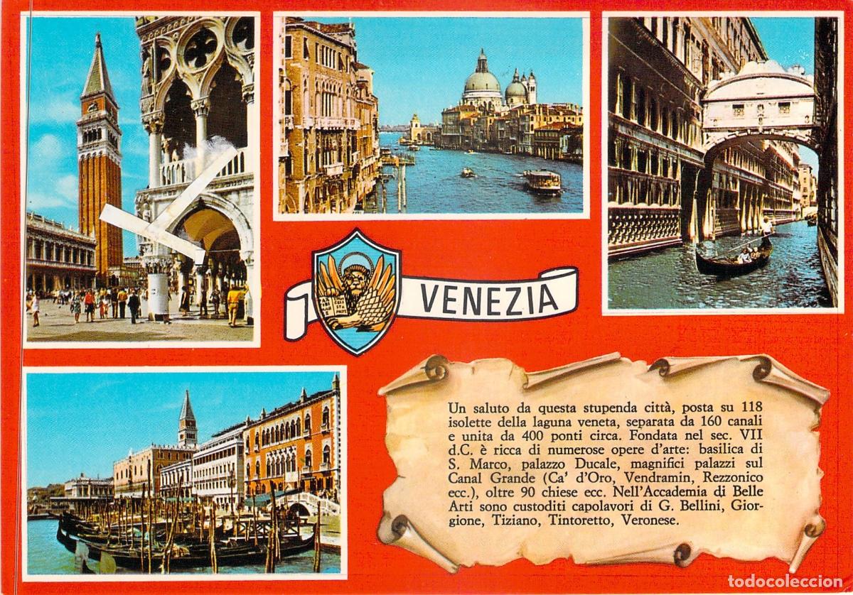 Postcards: Postal de Venecia con Vistas del Palacio Ducal y Gran Canal