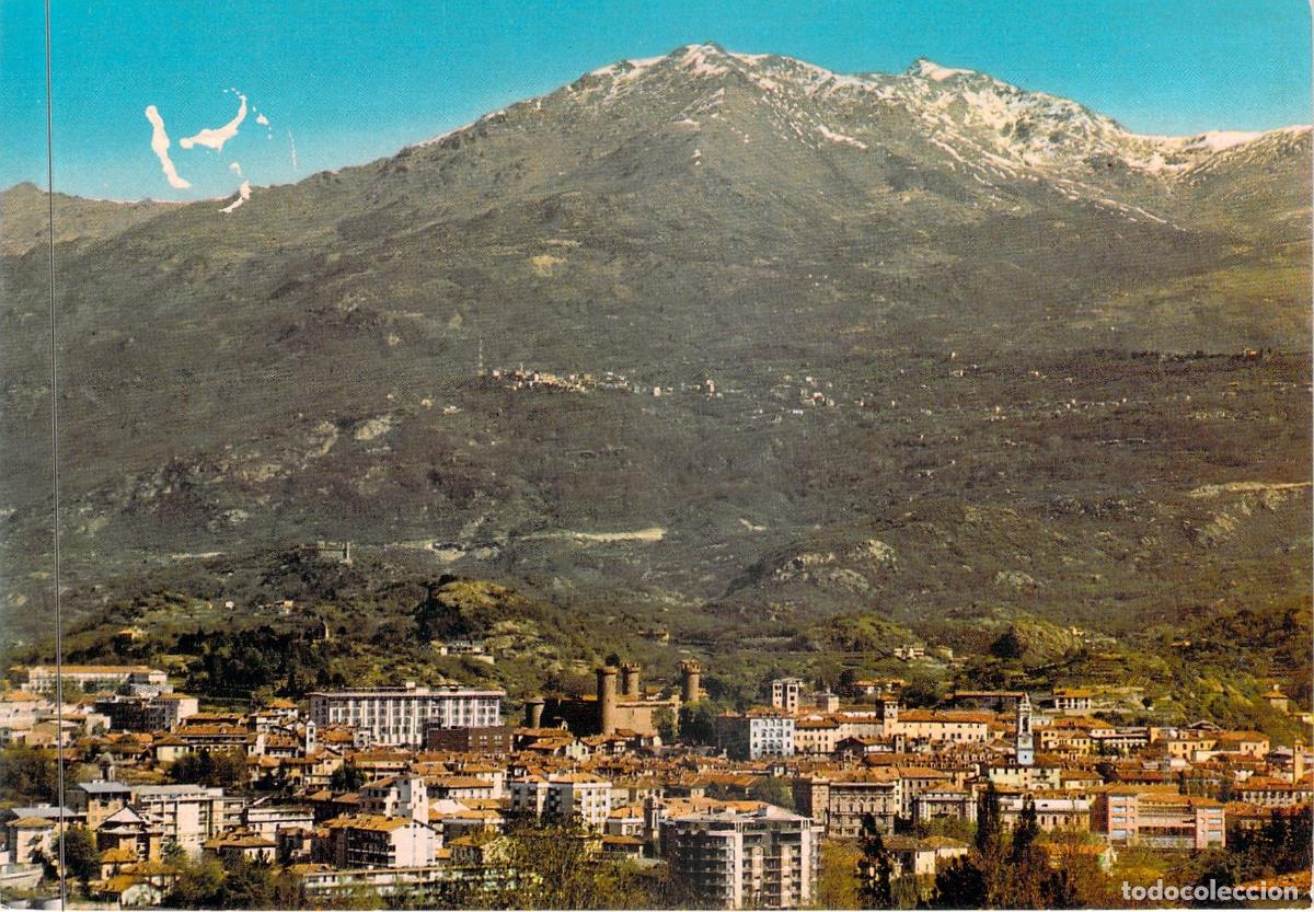 Postcards: Postal Panorama de Ivrea y Monte Mombarone, Italia