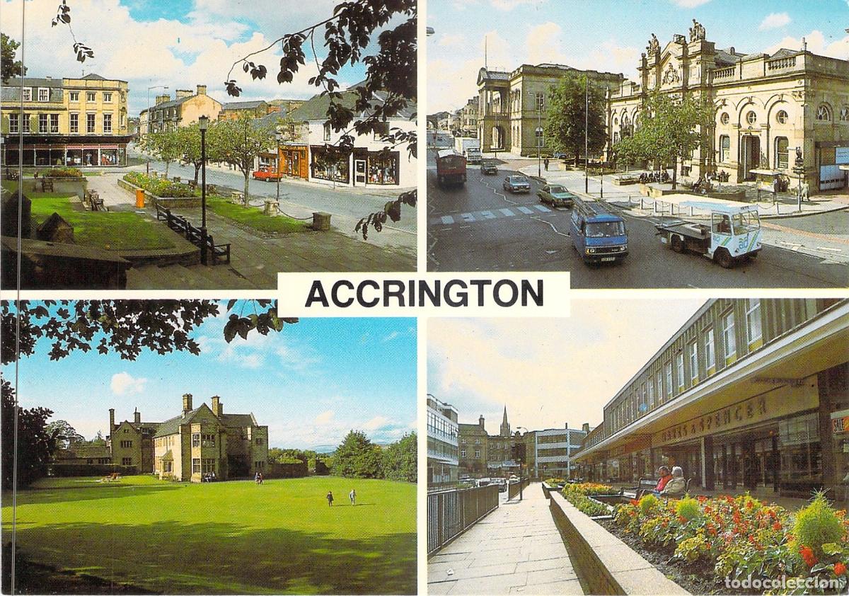 Postales: Postal de Accrington, Lancashire: Vistas de la Ciudad y Monumentos