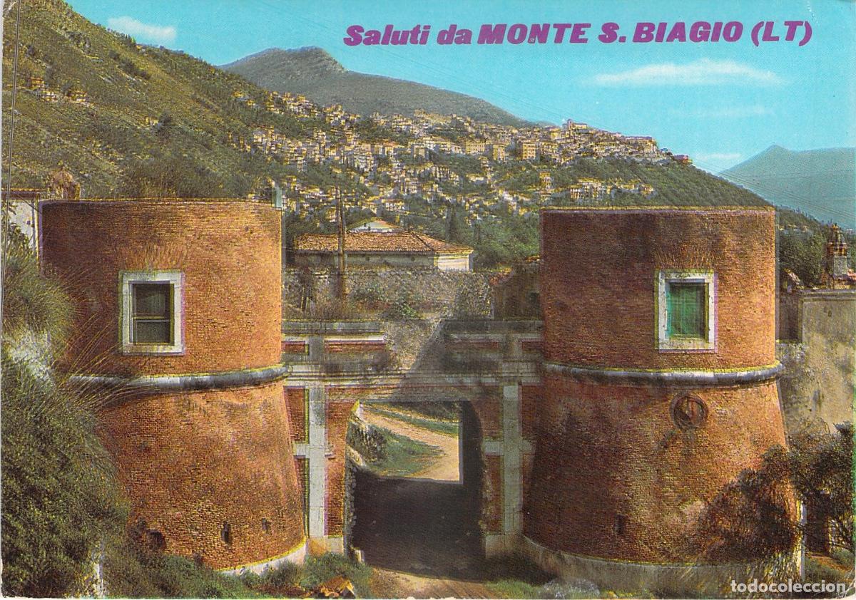Postcards: Postal de Monte San Biagio, Italia - Torre di Portella y Panorama