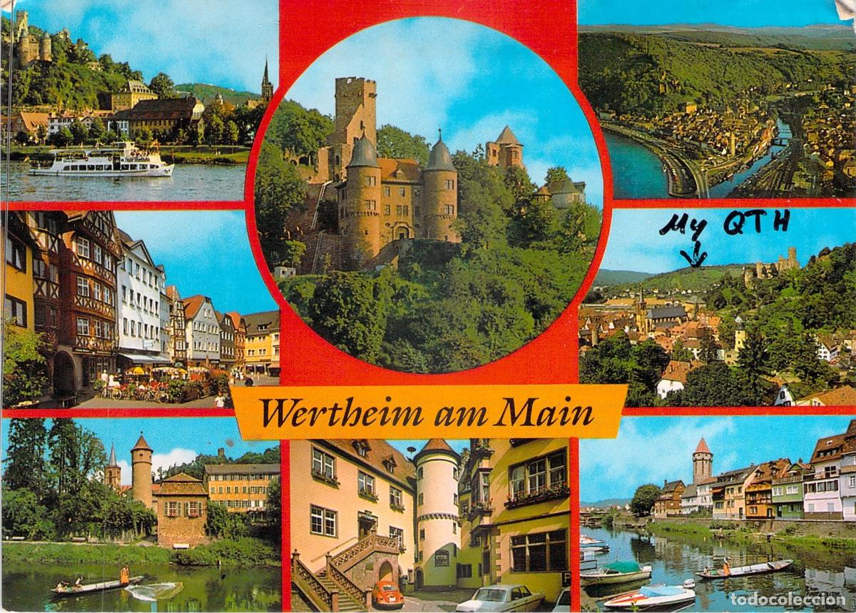 Postales: Postal de Vistas M&uacute;ltiples de Wertheim am Main, Alemania
