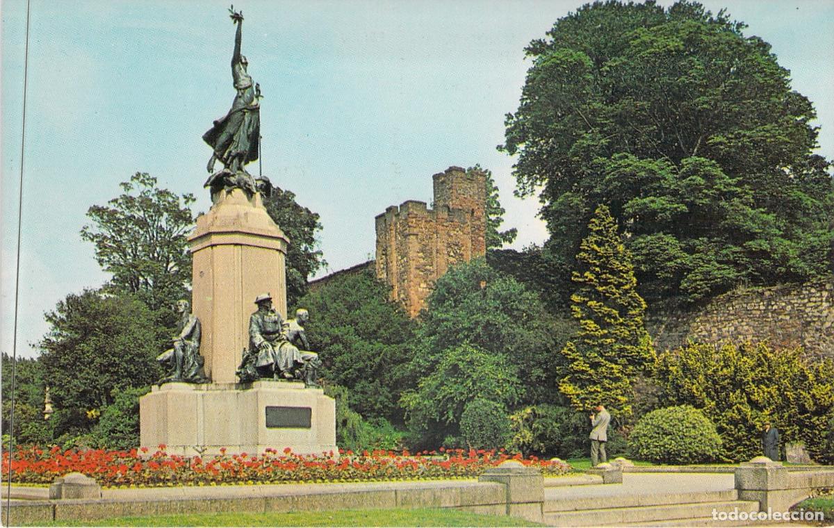 Postales: Postal de Exeter: Memorial de Guerra y Torre de Athelstan en Rougemont