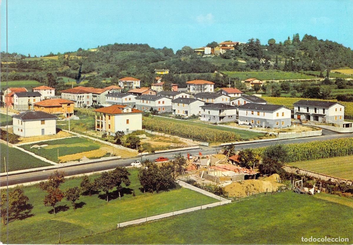 Postales: Postal de Bornato, Brescia - Panorama del Pueblo y Paisaje Lombardo
