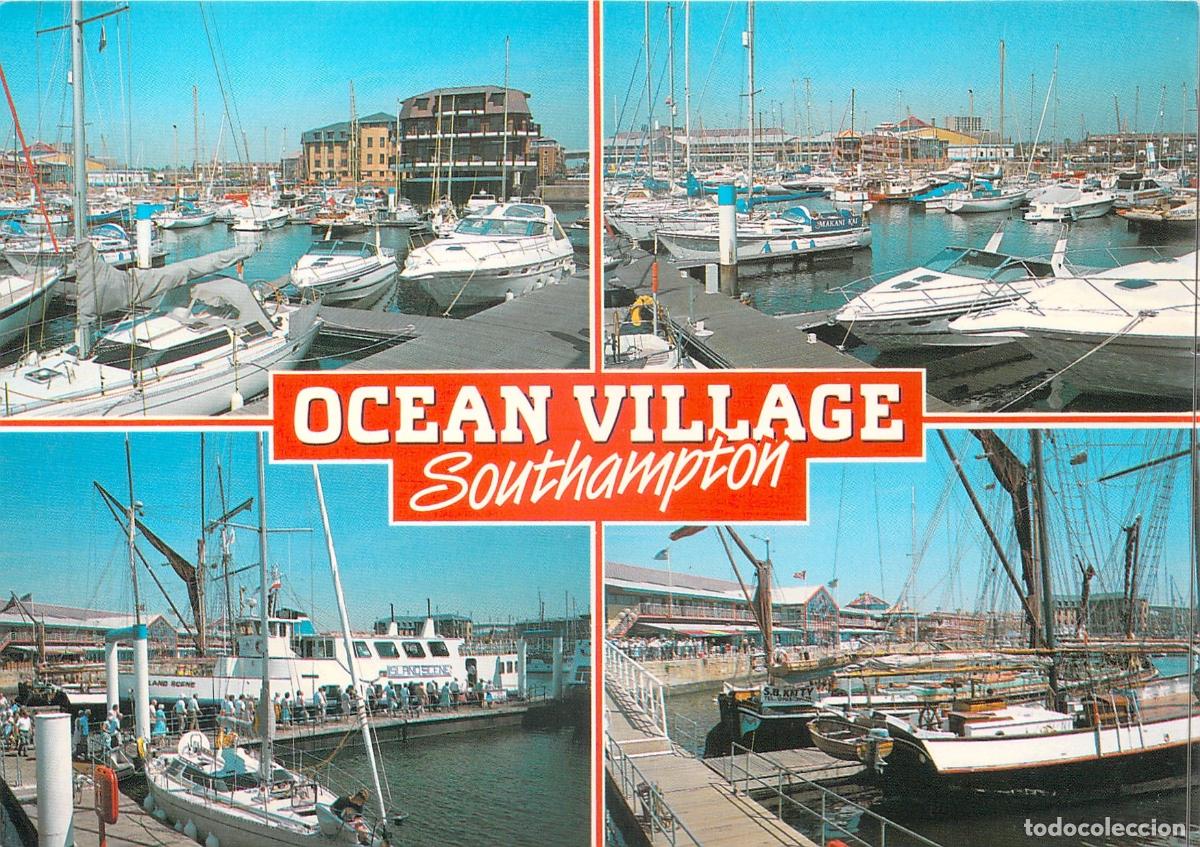 Postales: Postal de Ocean Village Southampton, Puerto Deportivo en Hampshire