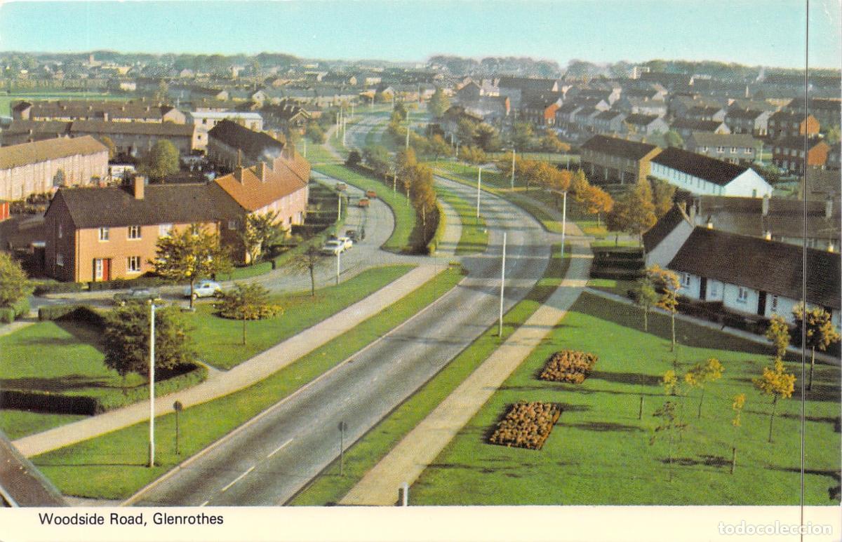 Postales: Postal de Woodside Road en Glenrothes Escocia