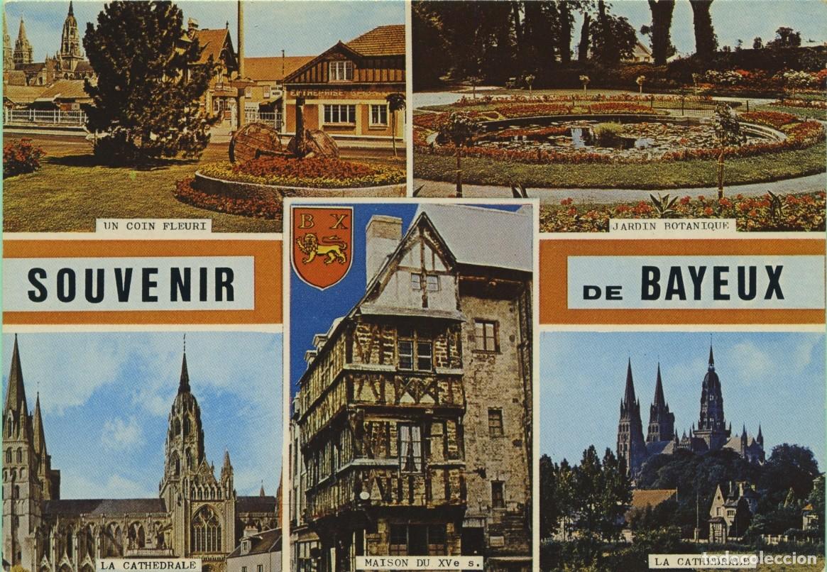 Postales: N&ordm; 108-BAYEUX (Calvados-14). France. Diversos aspectos. Sin circular. ARTAUD FR&Egrave;RES EDITEURS