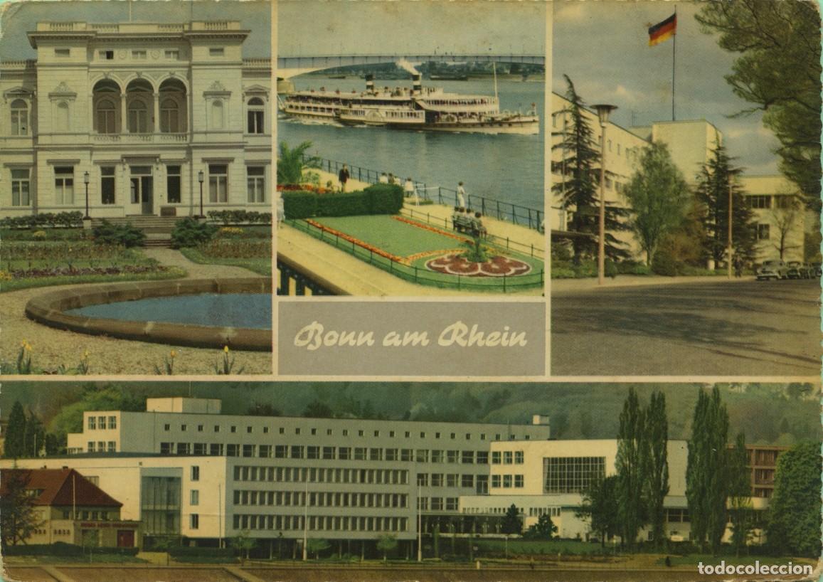 Postales: BONN. Alemania. Diversos aspectos. Escrita en 1963. EDITORIAL HAN ANDRES