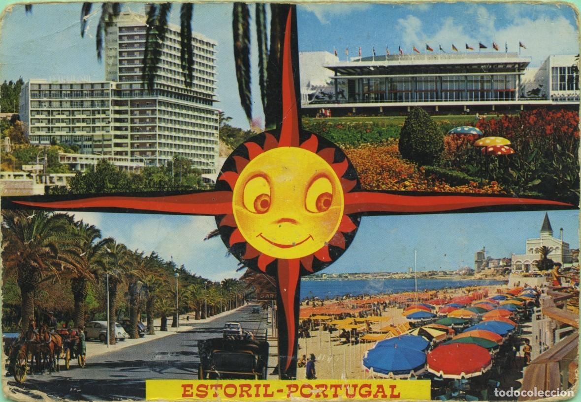 Postales: N&ordm; 666-ESTORIL. Portugal. Divesos aspectos do Estoril. Sin circular. ED. CENTRO DE CARIDADE NOSSA SE