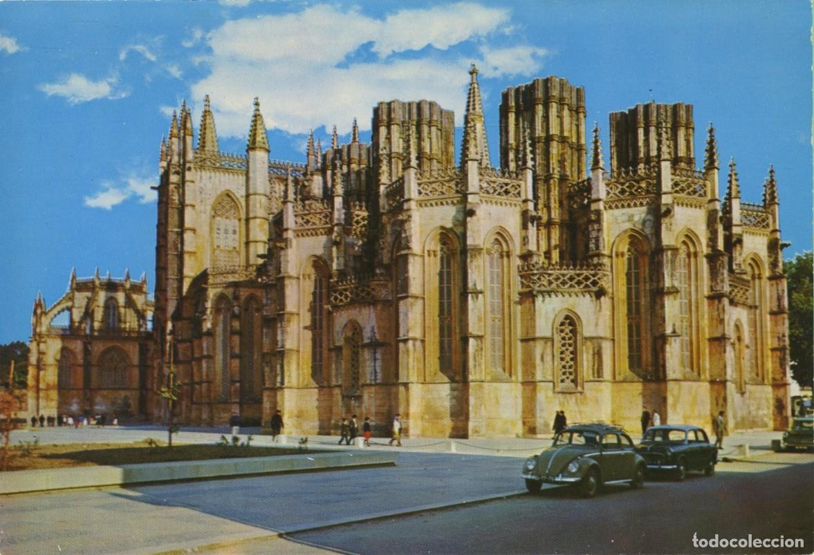Postales: N&ordm; 291-BATALHA. Portugal. Monasterio. Lado sur. Sin circular. ED. COLEC&Ccedil;AO D&Uacute;LIA