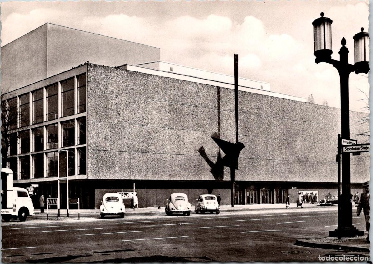 Postales: Alemania - &Oacute;pera de Berl&iacute;n (Deutsche Oper Berlin) - 148x105mm - M&uacute;sica
