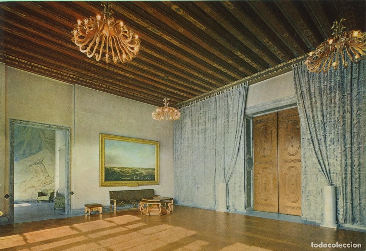 Postales: N&ordm; S. 121-ESTOCOLMO. Ayuntamiento. Suecia. Interior del hall de las Tres Coronas. Sin circular. ED.