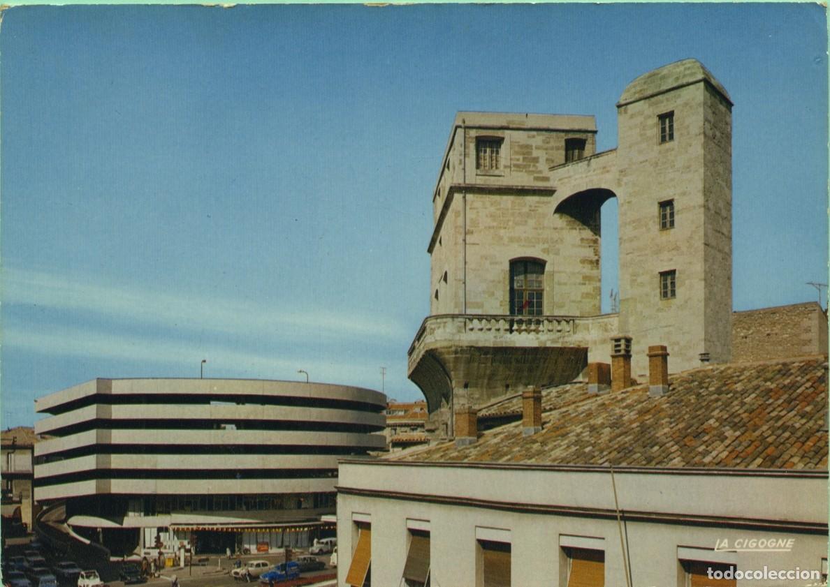 Postales: N&ordm; 34.172.23-MONTPELLIER. France. La tour Babotte. La march&eacute; parking (P. Laffite, architecte). Sin c