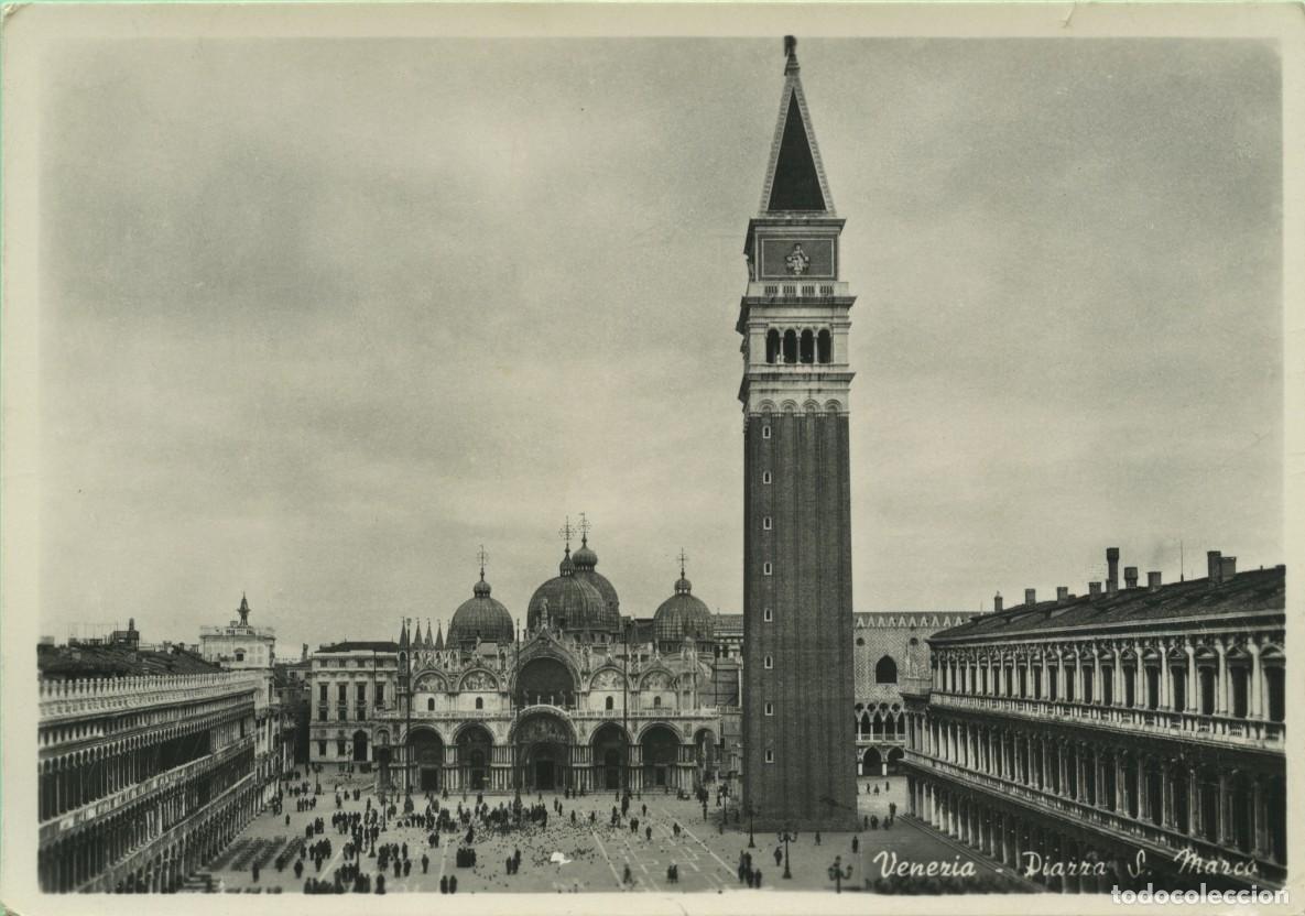Postales: N&ordm; 82-VENECIA. Italia. La Plaza de San Marcos. Sin circular. EDIZ. ARDO