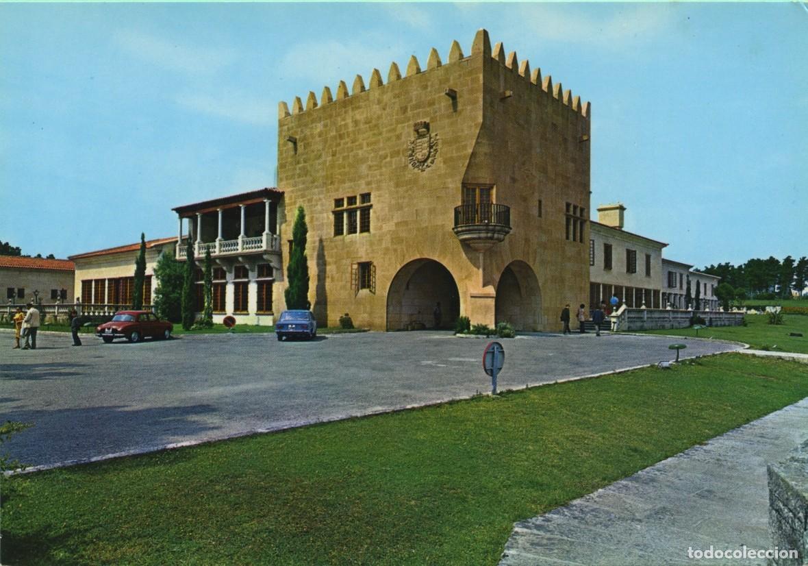 Postales: N&ordm; 12-BAYONA. Francia. Parador Nacional Conde de Gondomar. Sin circular. EDICIONES ALARDE