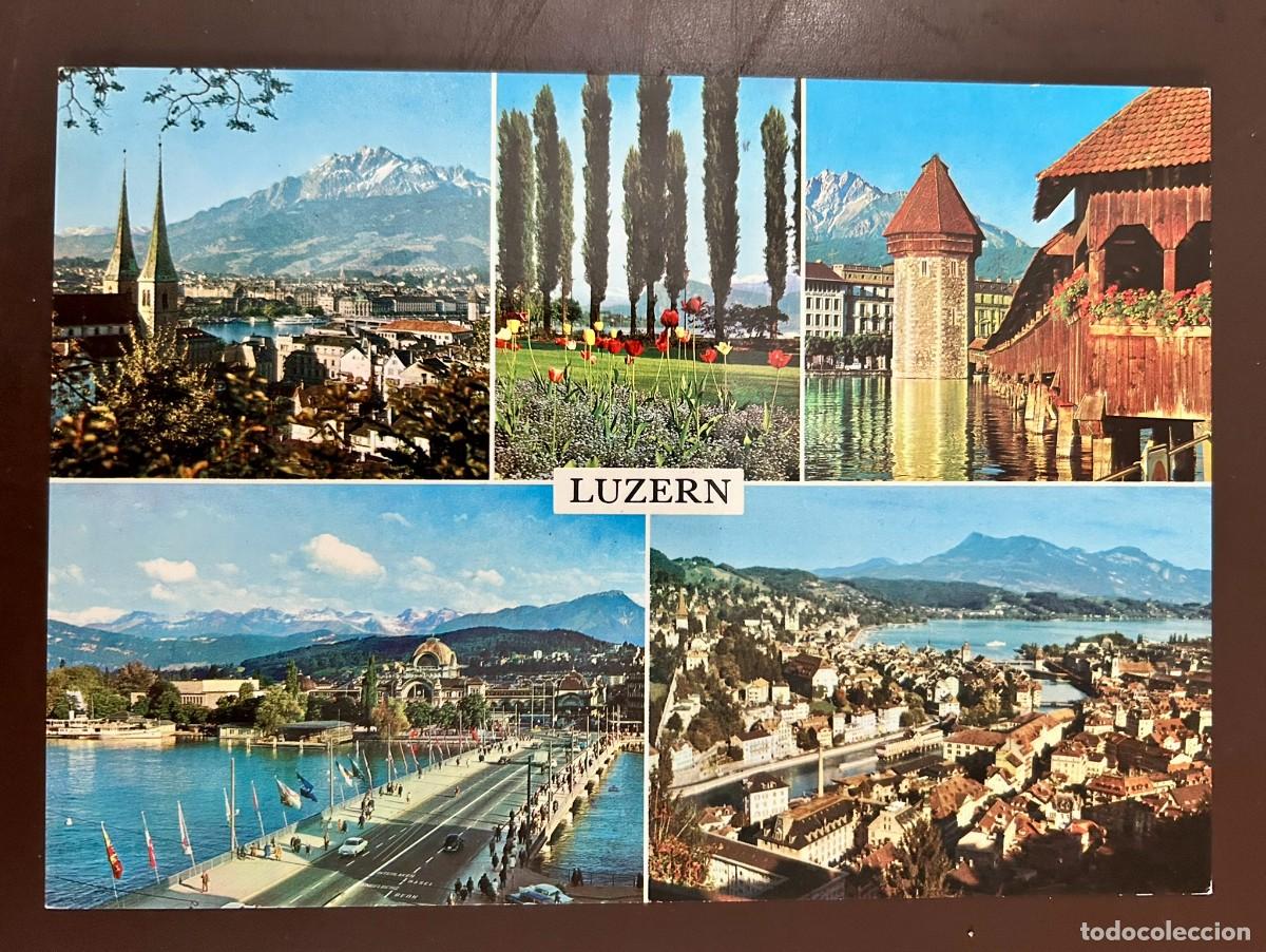 Postkarten: POSTAL LUZERN - LUCERNA - SWITZERLAND - VINTAGE - SIN CIRCULAR