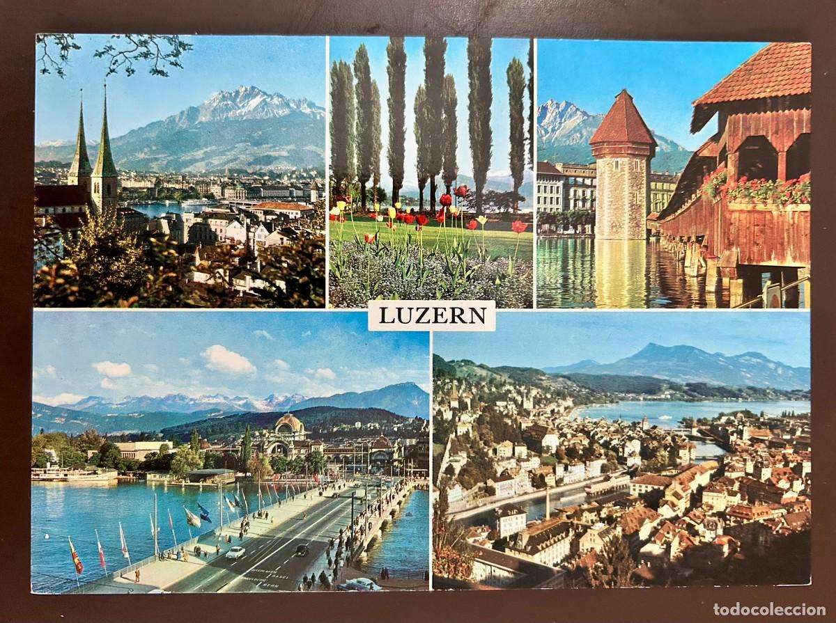 Postais: POSTAL LUZERN - LUCERNA - SWITZERLAND - VINTAGE - SIN CIRCULAR
