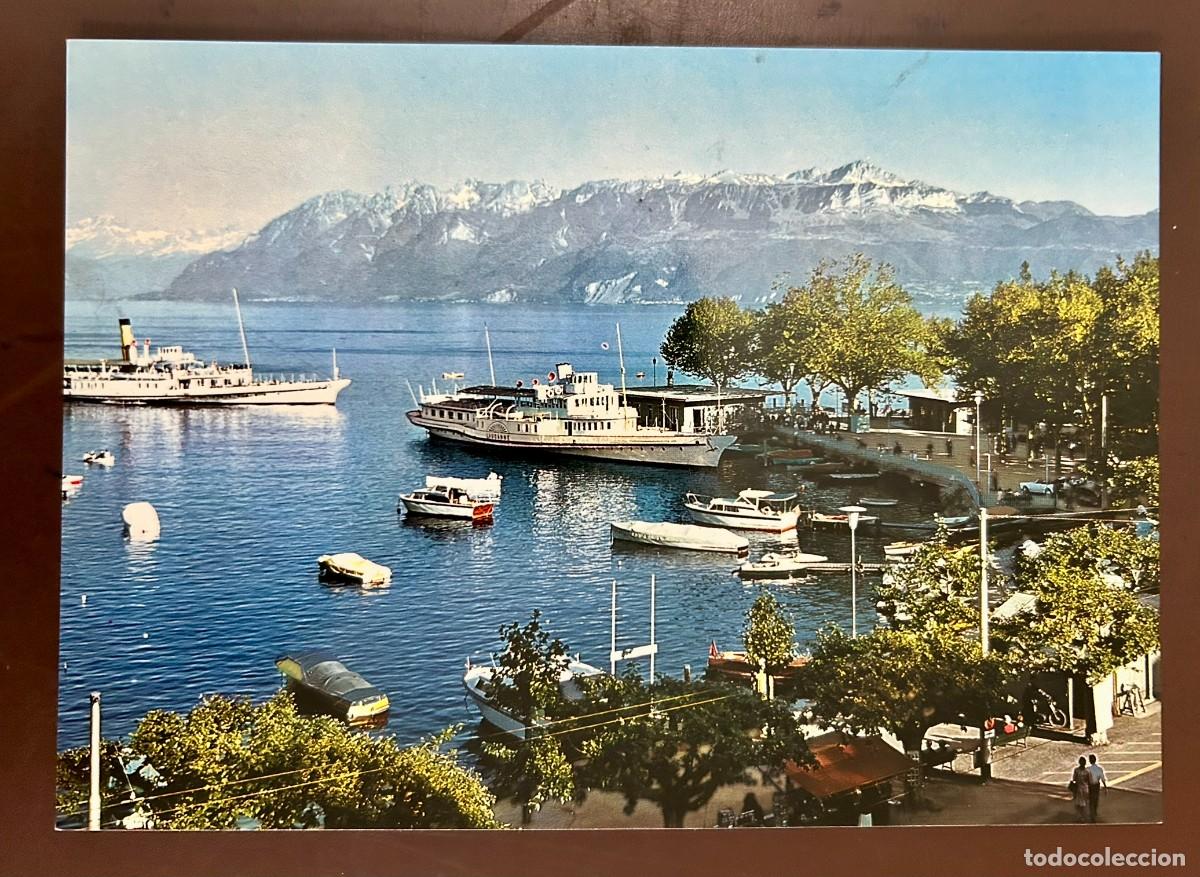 Postales: POSTAL LUZERN MIT PILATUS - LUCERNA - SWITZERLAND - ALPEN - ALPES - VINTAGE - SIN CIRCULAR