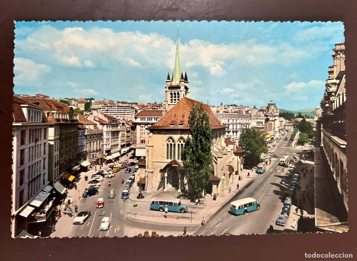 Postcards: POSTAL LAUSANNE - SUIZA - SWITZERLAND - A&Ntilde;OS 1950 - VINTAGE - SIN CIRCULAR