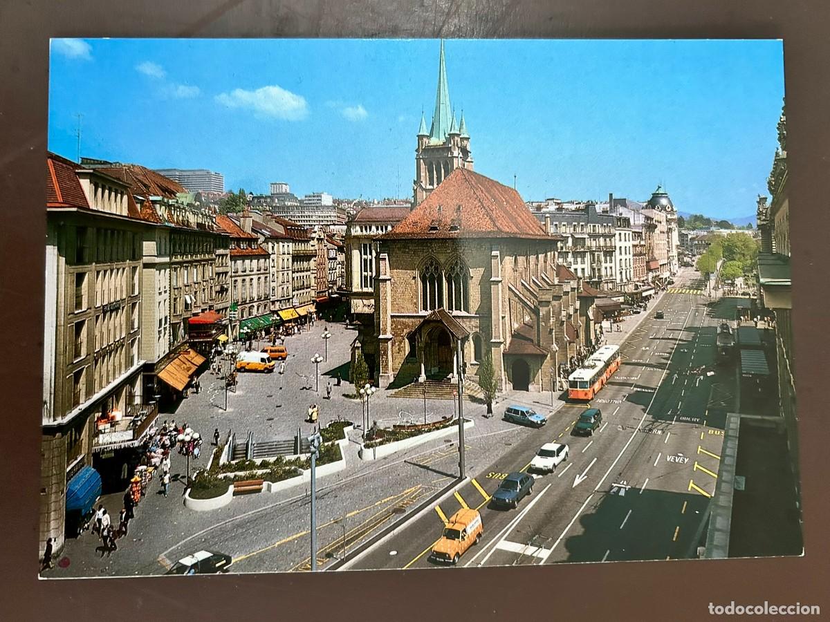 Postcards: POSTAL LAUSANNE - SUIZA - SWITZERLAND - A&Ntilde;OS 1960 - VINTAGE - SIN CIRCULAR