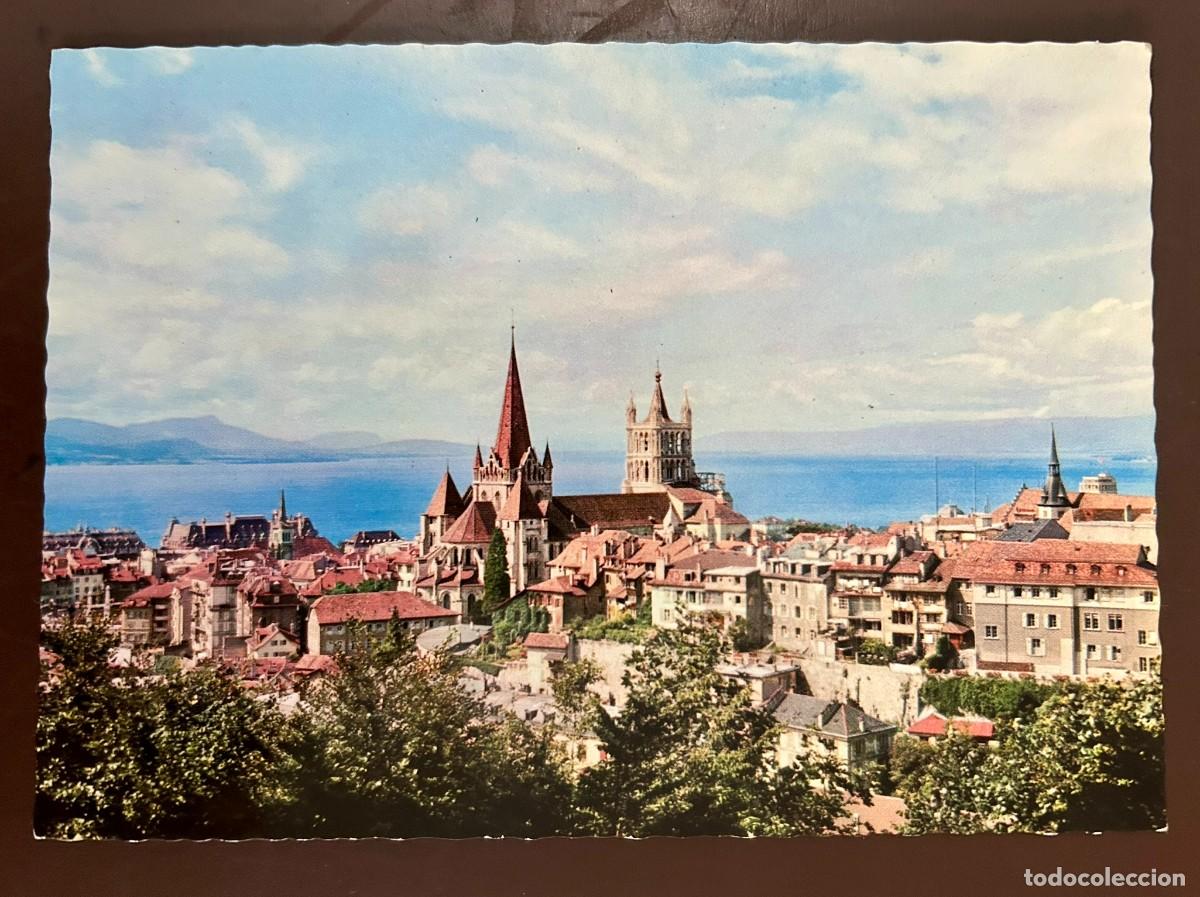 Postcards: POSTAL LAUSANNE - SUIZA - SWITZERLAND - c. 1960 - VINTAGE - SIN CIRCULAR