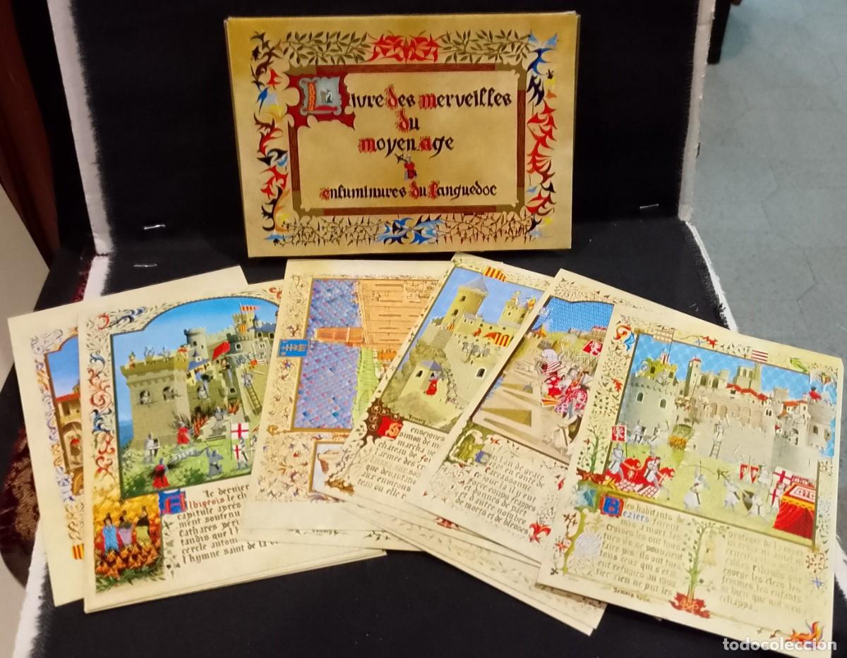 Postales: Livre des Merveilles du Moyen Age, Enluminures du Languedoc 12 Unidades