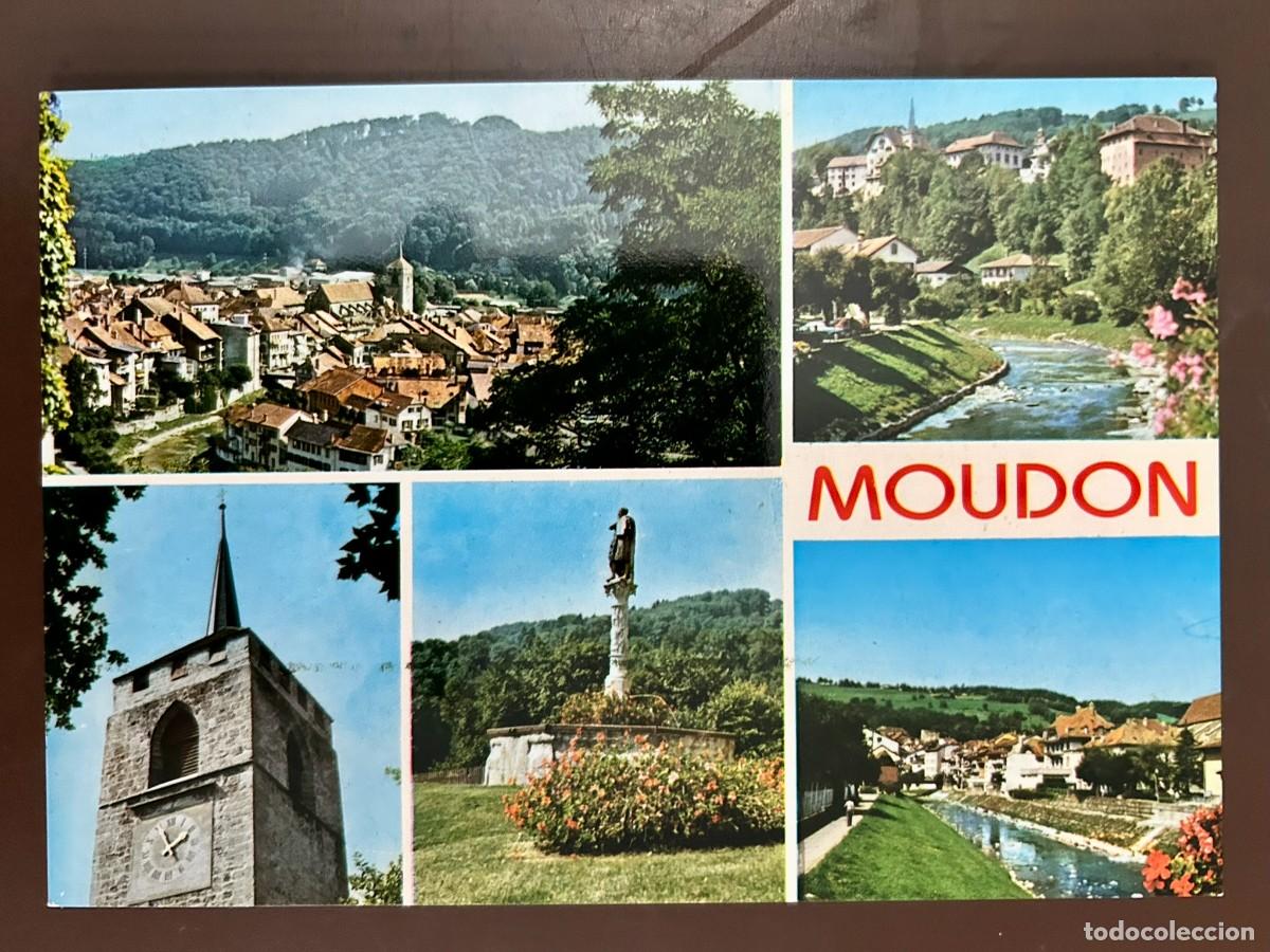 Postcards: POSTAL MOUDON - SUIZA - SWITZERLAND - VINTAGE - SIN CIRCULAR