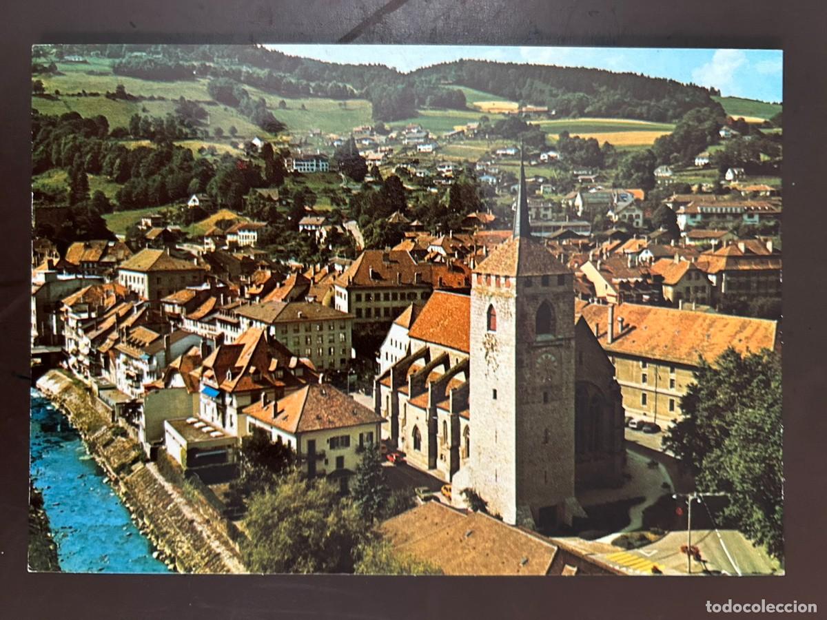 Postcards: POSTAL MOUDON - SUIZA - SWITZERLAND - VINTAGE - SIN CIRCULAR