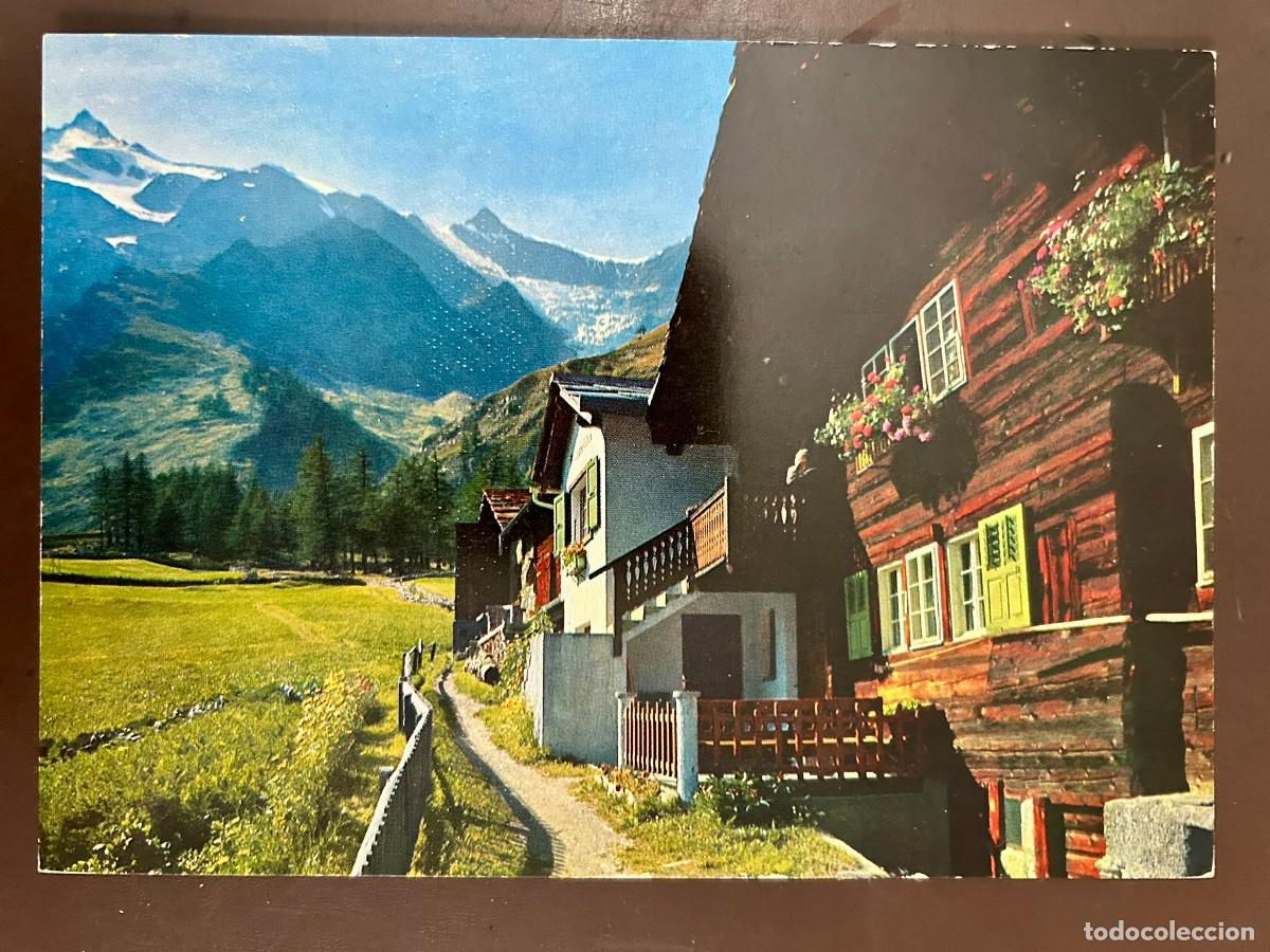 Postcards: POSTAL SAAS-FEE - VALAIS - SUIZA - SWITZERLAND - VINTAGE - SIN CIRCULAR