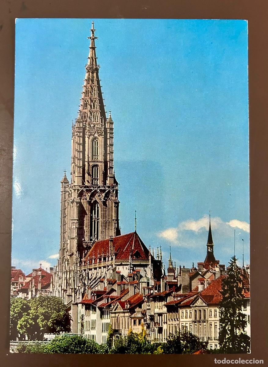 Postcards: POSTAL BERN - BERNA - CATHEDRAL - SUIZA - SWITZERLAND - VINTAGE - SIN CIRCULAR
