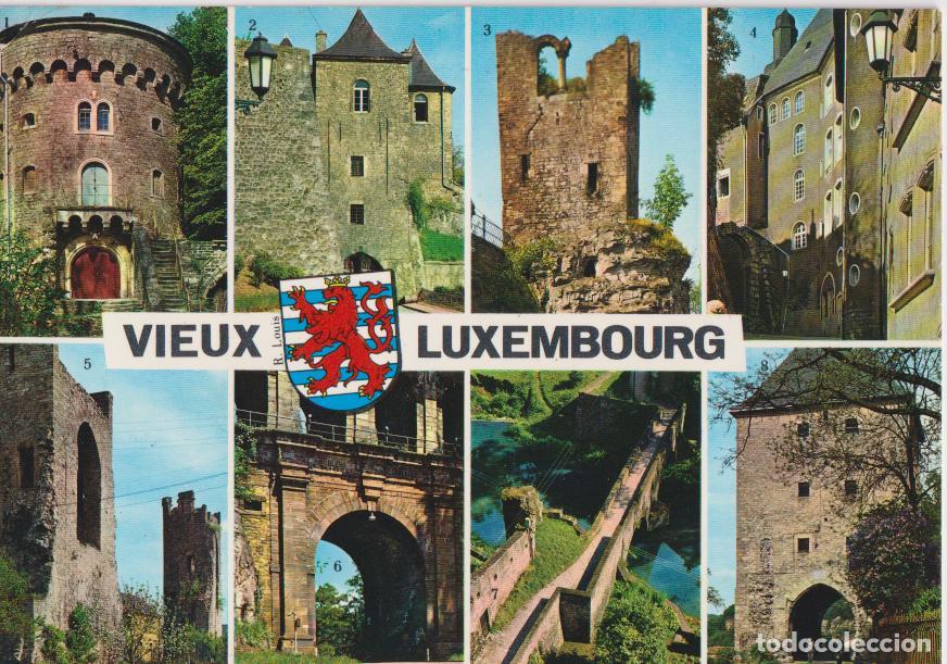 Postales: LUXEMBURGO, VARIAS VISTAS, TORRE MALAKOFF, TRES TORRES - PAUL KRAUS - CIRCULADA