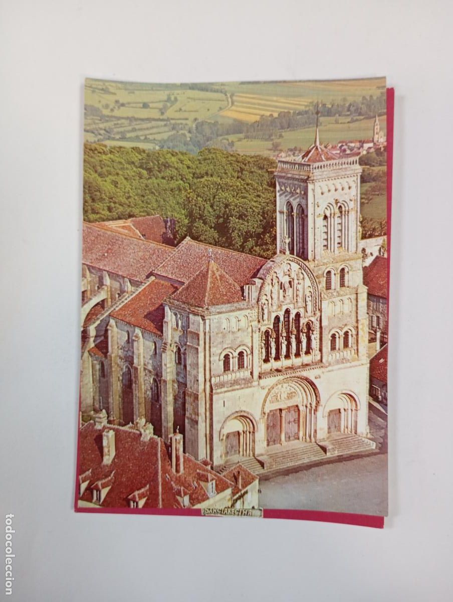 Postales: POSTAL BAS&Iacute;LICA DE SANTA MAR&Iacute;A DE VEZELAY. TDKP29A