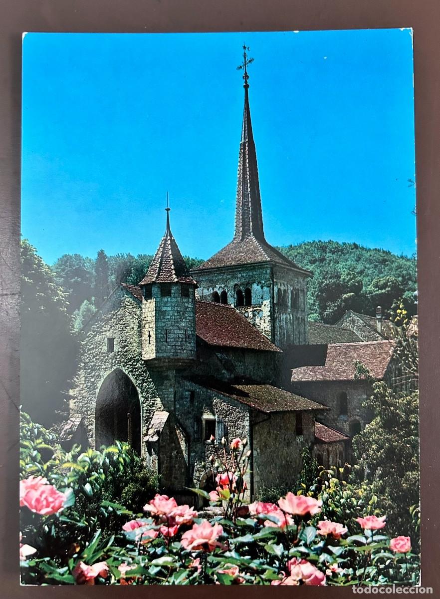 Postcards: POSTAL ABBAYE ROMAINM&Ocirc;TIER - SUIZA - SWITZERLAND - VINTAGE - SIN CIRCULAR