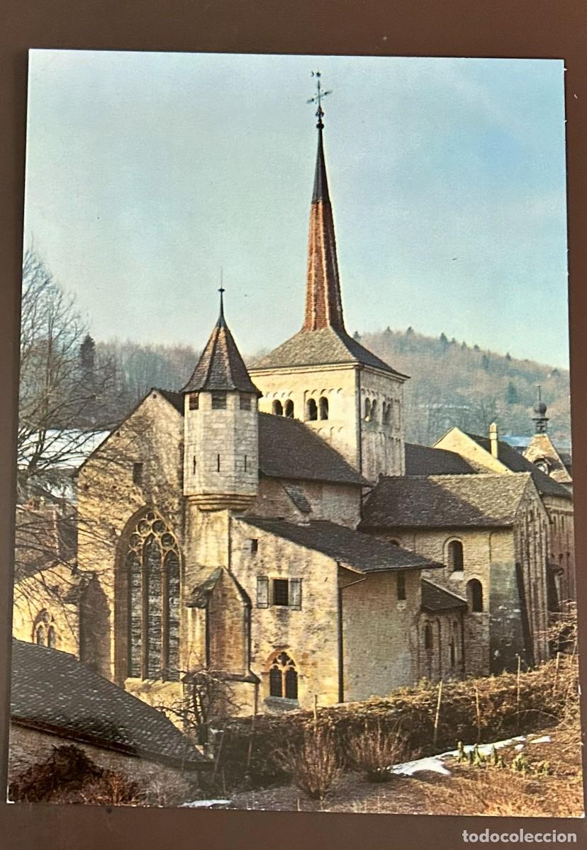 Postcards: POSTAL ABBAYE ROMAINM&Ocirc;TIER - SUIZA - SWITZERLAND - VINTAGE - SIN CIRCULAR