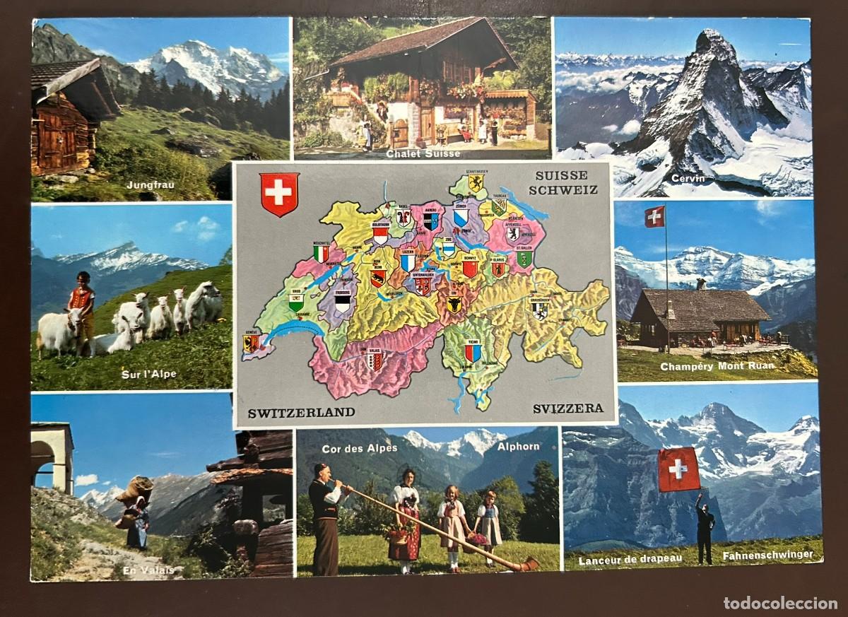 Postkarten: POSTAL SUIZA - SUISSE SWITZERLAND SVIZZERA SCHWEIZ - VINTAGE - SIN CIRCULAR