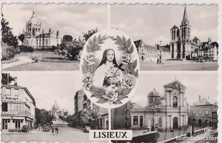 Postales: FRANCIA, CALVADOS, LISIEUX, VARIAS VISTAS, SANTA TERESA &ndash; CIE.DES ARTS N&ordm;194 &ndash; S/C