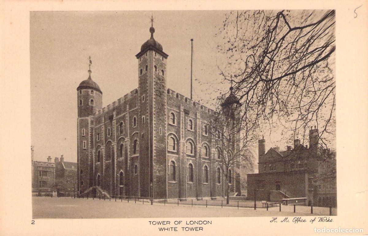 Postales: Postal de la Torre Blanca en la Torre de Londres, Inglaterra