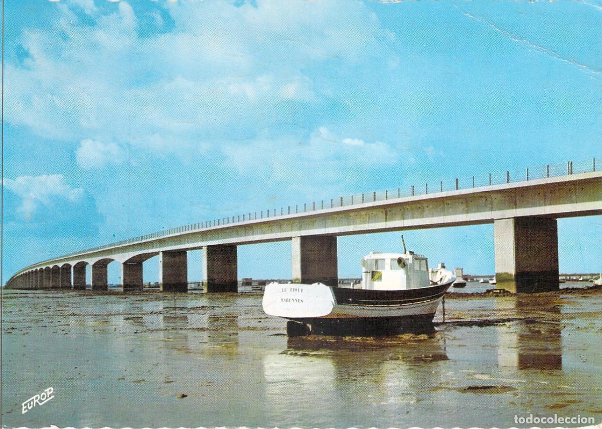 Postales: Postal Viaducto Ol&eacute;ron-Continent en Charente-Maritime Francia
