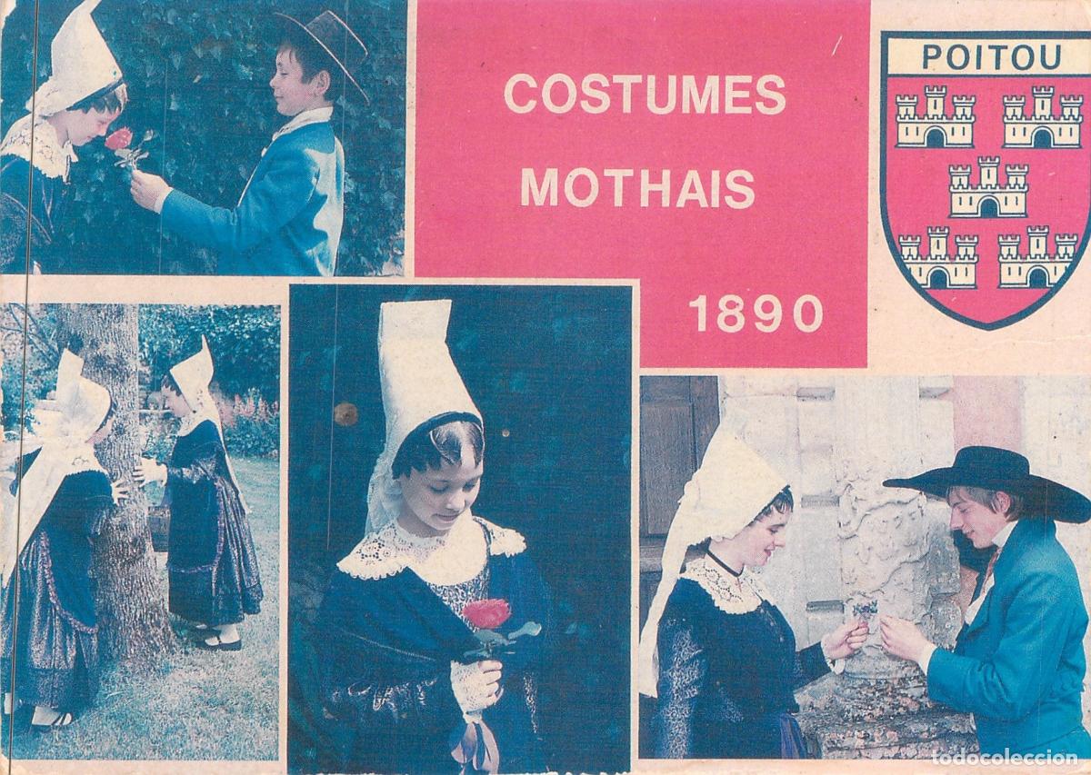 Postales: Postal Trajes Tradicionales Mothais del Poitou Francia