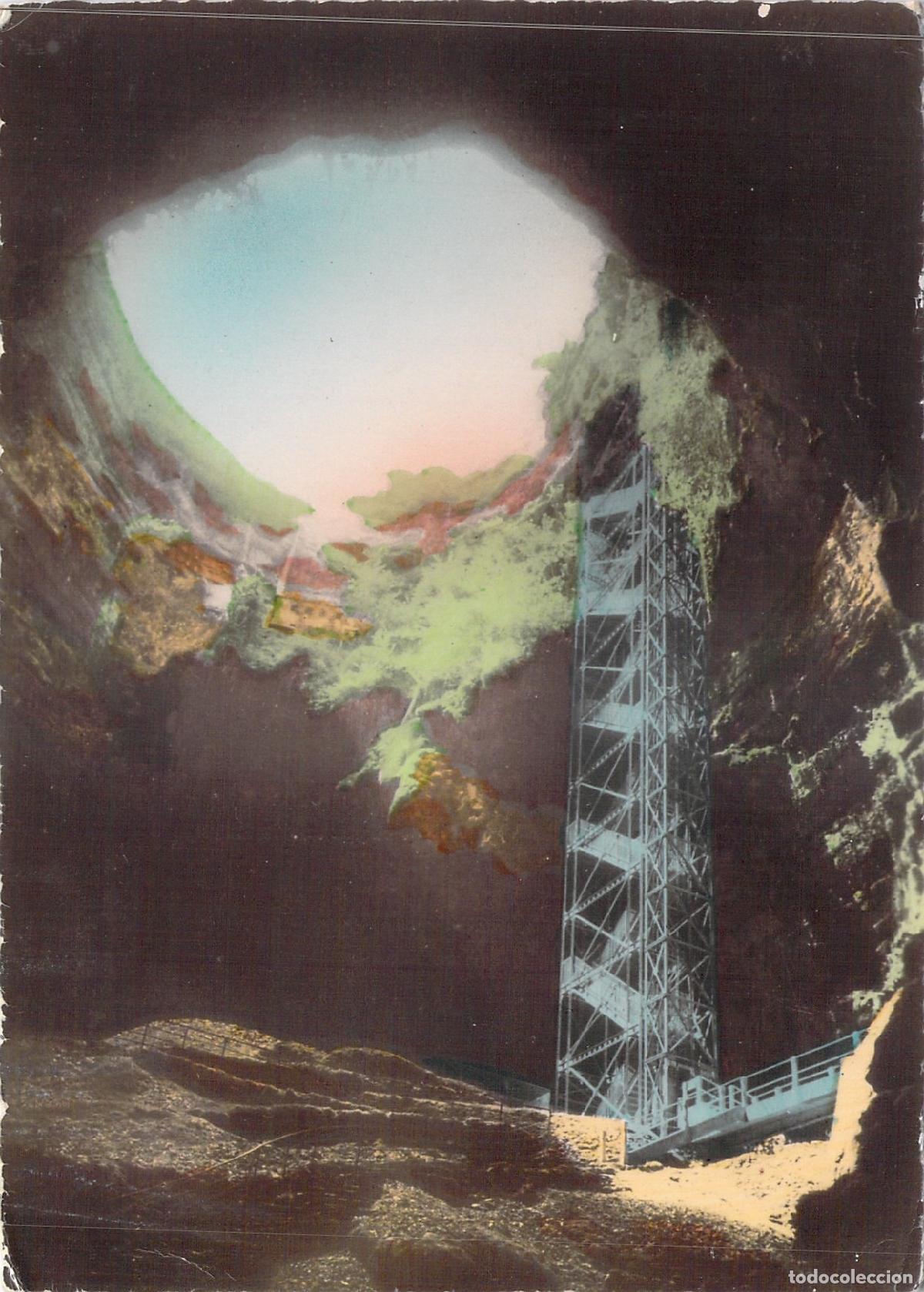Postales: Postal de la Sima de Padirac, Francia - Vista del Abismo