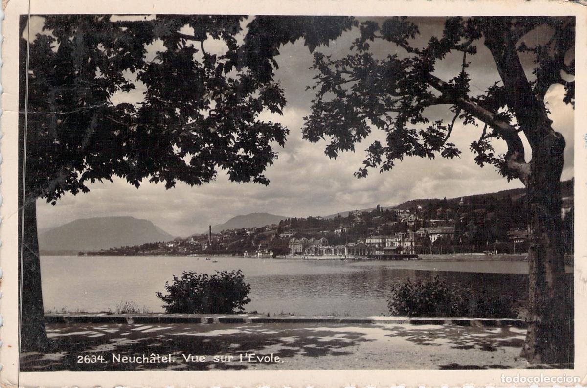 Cartes Postales: Postal de Neuch&acirc;tel, Suiza - Vista de l'Evole