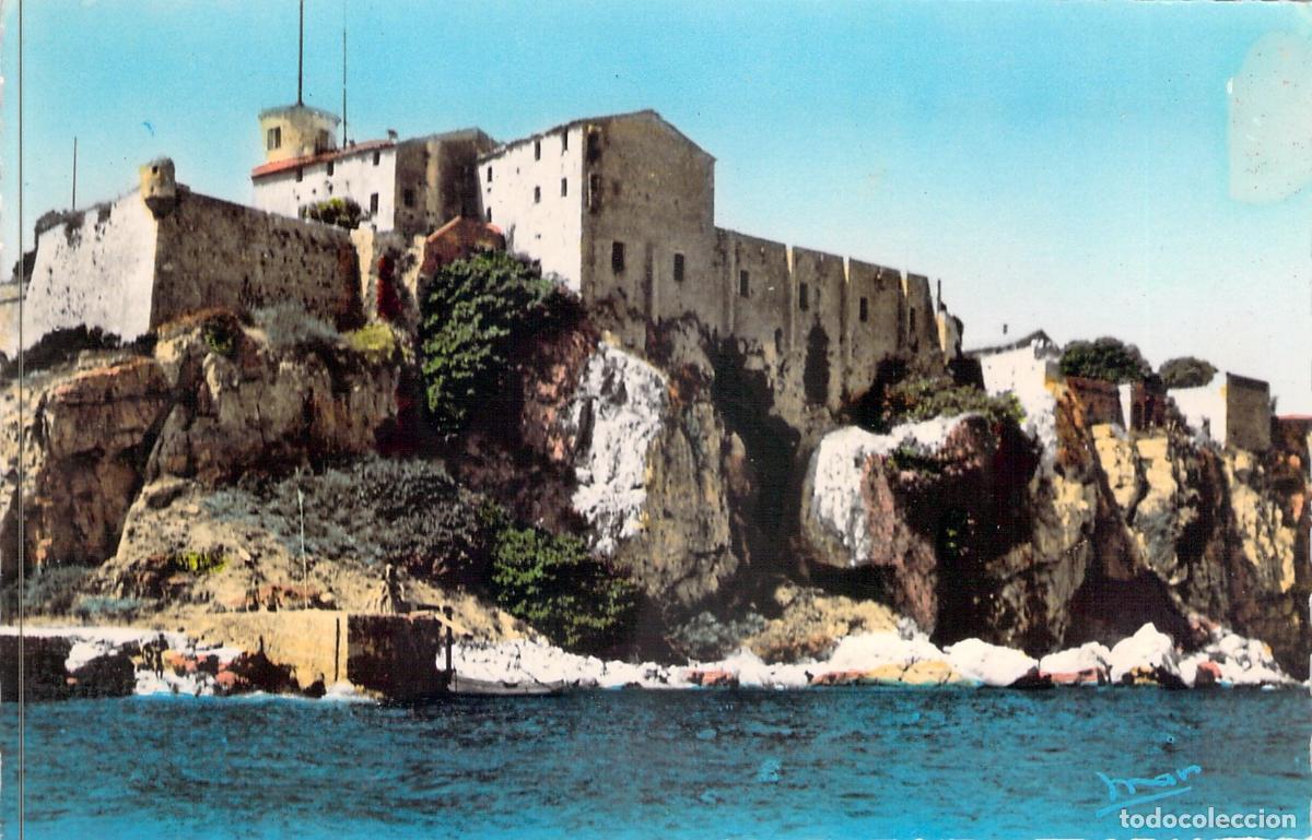 Postales: Postal de la Isla de Santa Margarita y su Fuerte, Cannes, Francia